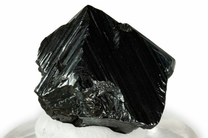 Striated Octahedral Magnetite Crystal - Utah #333965